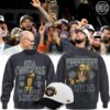 This 2026 Finals Champions Limited Edition On Court Sweatshirt - Gray sweatshirt is shown in a clean, flat lay front view.