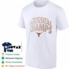 2026 NCAA Softball National shirt displayed as a classic unisex t-shirt mockup in a front-facing view.