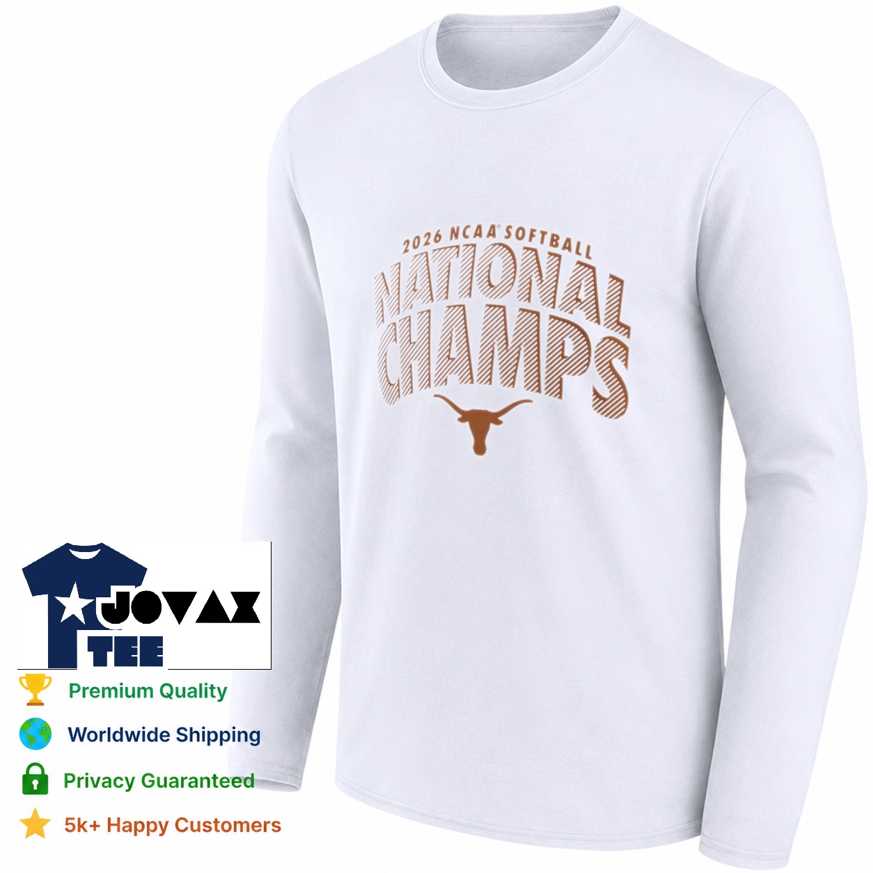 2026 NCAA Softball National longsleeve tee mockup featuring a relaxed fit, perfect for cooler game days.