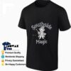 Mike Vasil Southside Magic T-shirt shown on a classic men's shirt mockup, highlighting the design details.